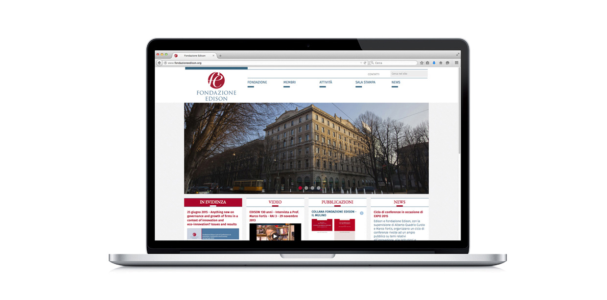 Fondazione Edison, website